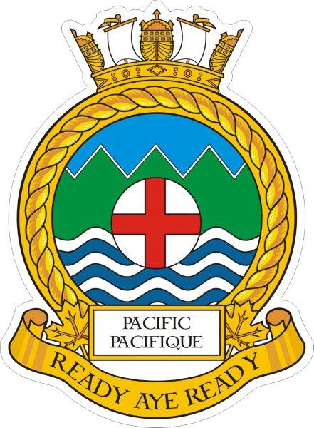 Maritime Forces Pacific Badge Decal
