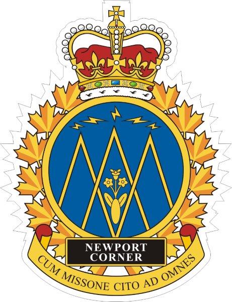 NRS (Naval Radio Station) Newport Corner Decal
