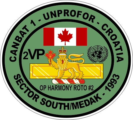 United Nations Protection Force (Croatia-1993) Decal