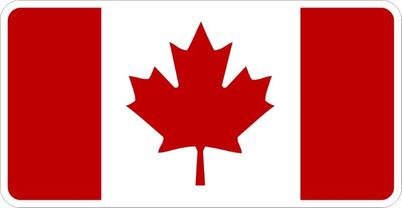 Canada Flag Decal