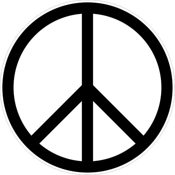 Peace Sign Decal