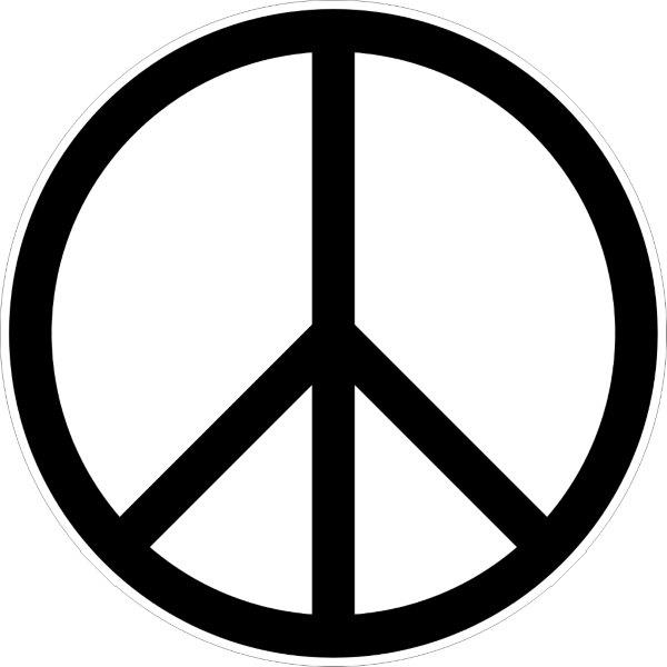 Peace Sign Decal