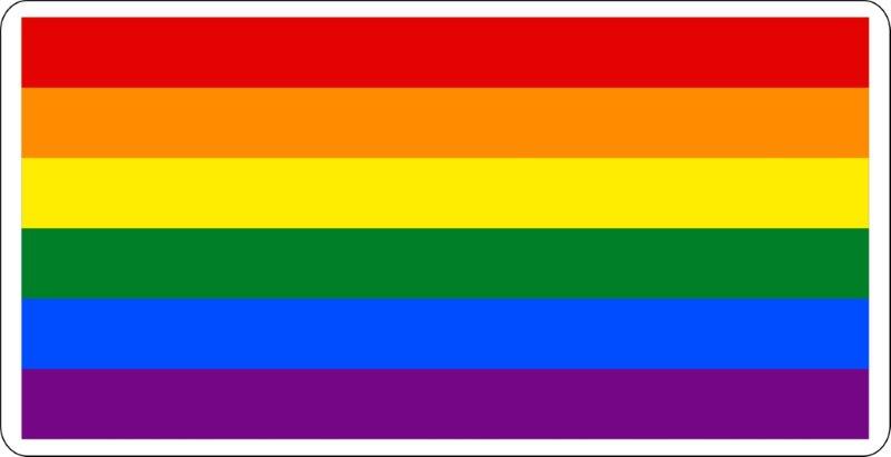 Rainbow Flag Decal