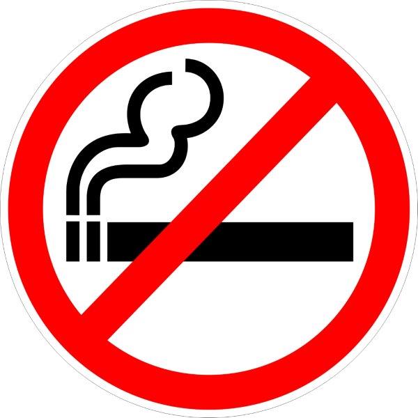 No Smoking Decal