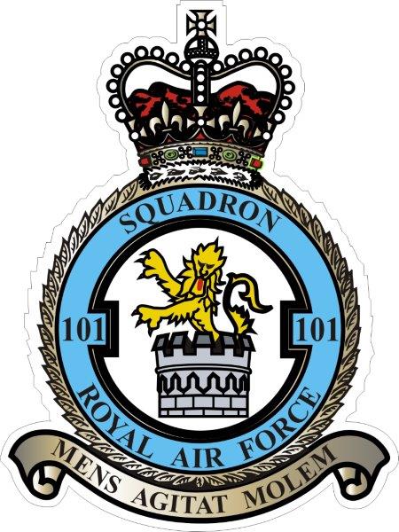 101 Squadron Decal