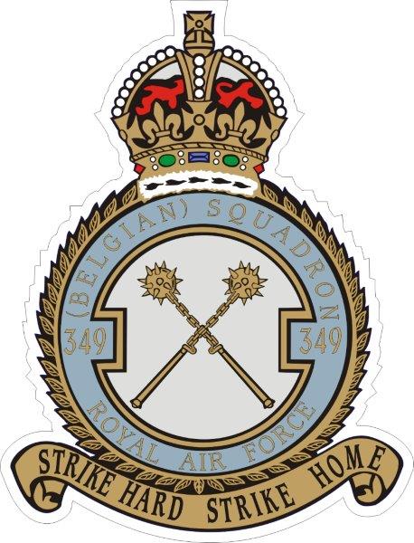 349th Squadron (Royal Air Force) Decal