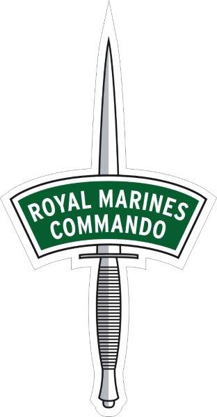 Royal Marines Commando Decal