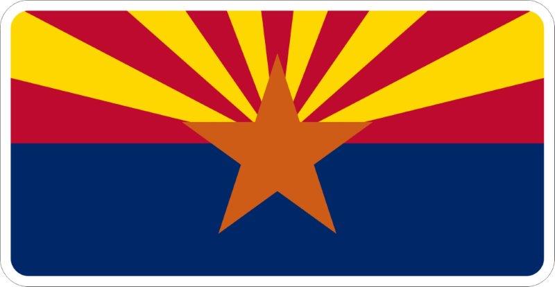 Arizona Flag Decal