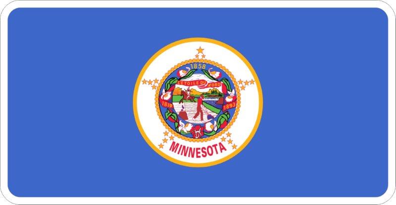 Minnesota Flag Decal