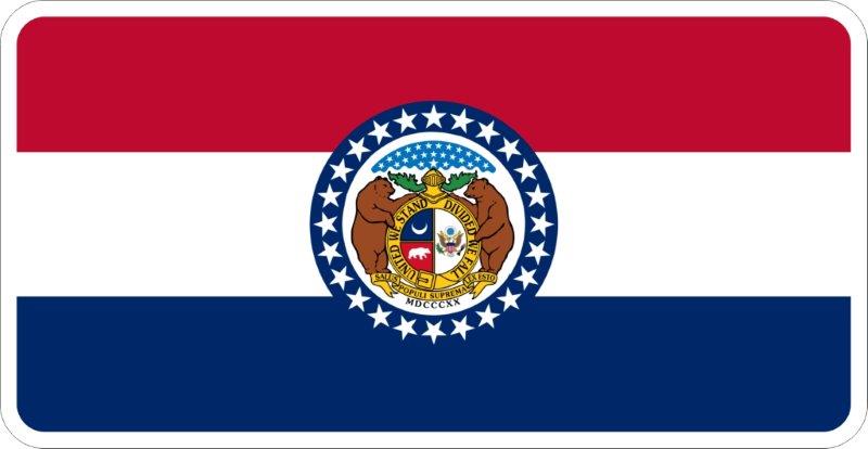 Missouri Flag Decal
