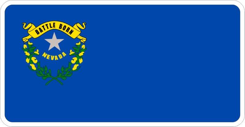 Nevada Flag Decal