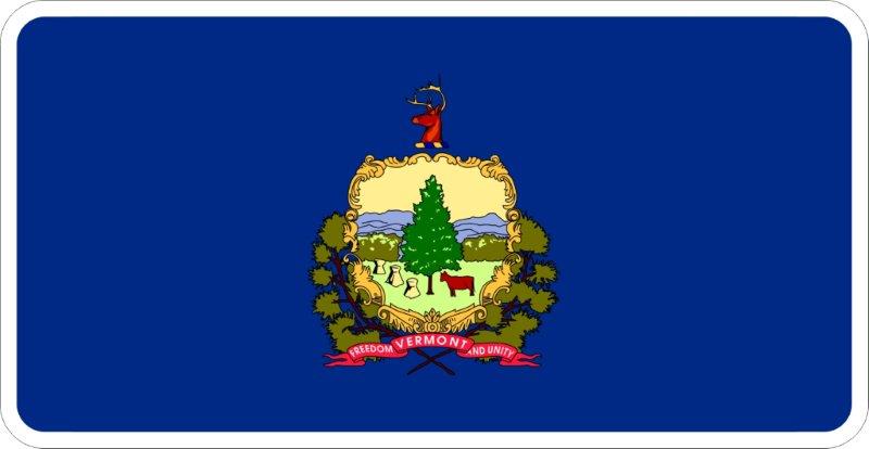 Vermont Flag Decal