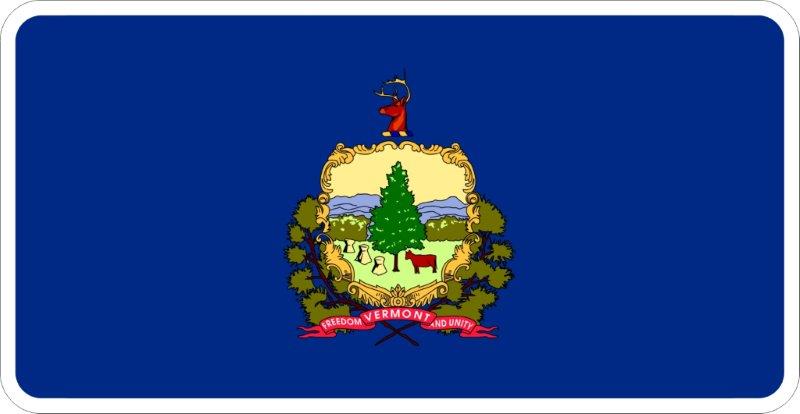 Vermont Flag Decal