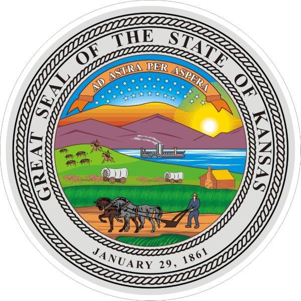 Kansas Seal Decal