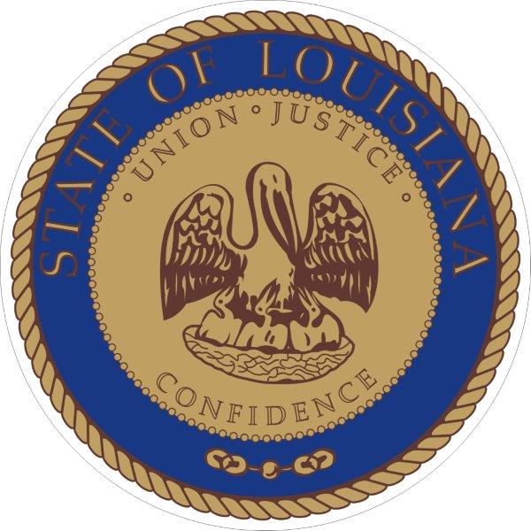 Louisiana Seal Decal