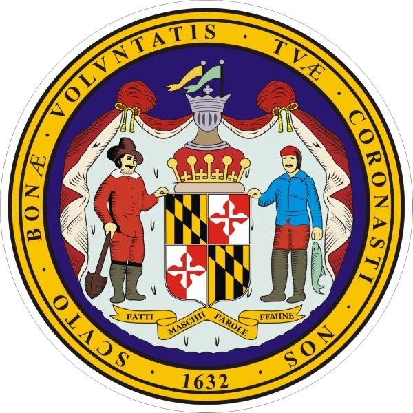 Maryland Seal Decal