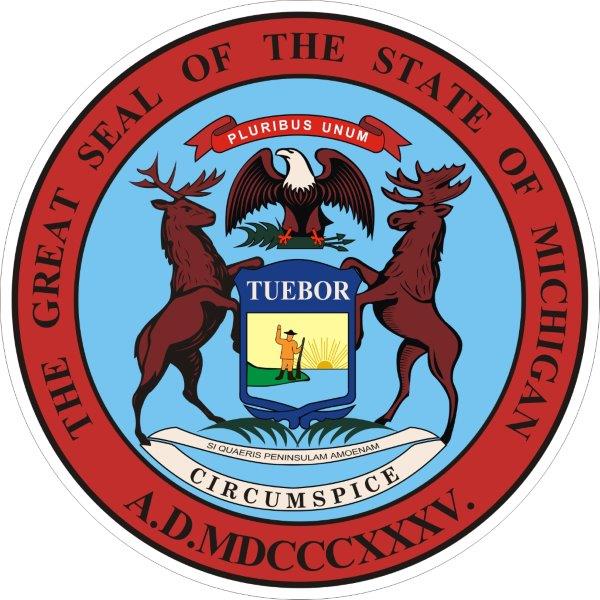 Michigan Seal Decal