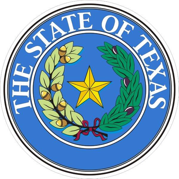 Texas Seal Decal
