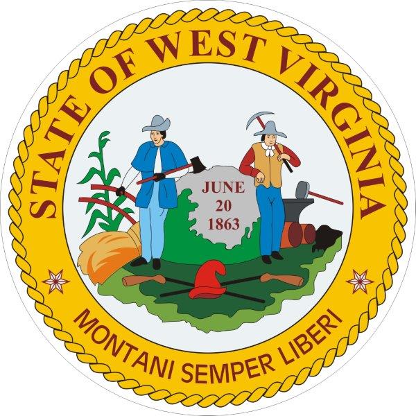 West Virginia Seal Decal