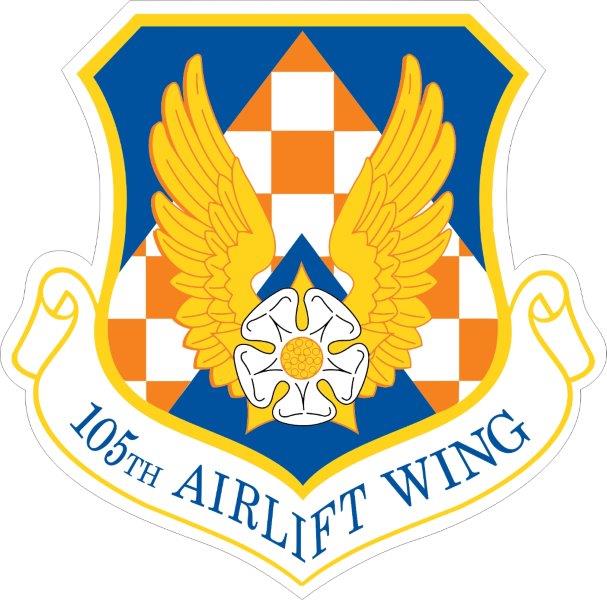 105th Airlift Wing Decal