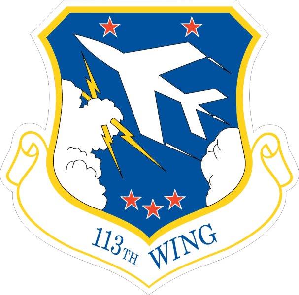 113th Wing Decal