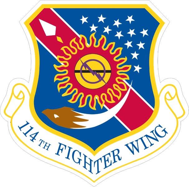 114th Fighter Wing Decal