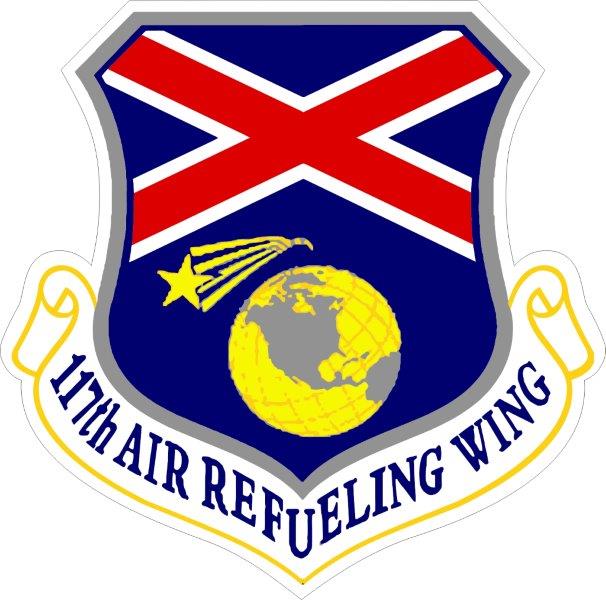 117th Air Refueling Wing Decal