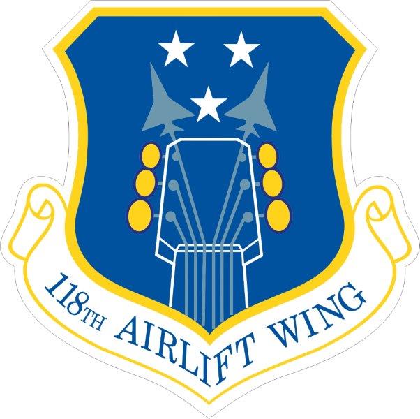 118th Airlift Wing Decal