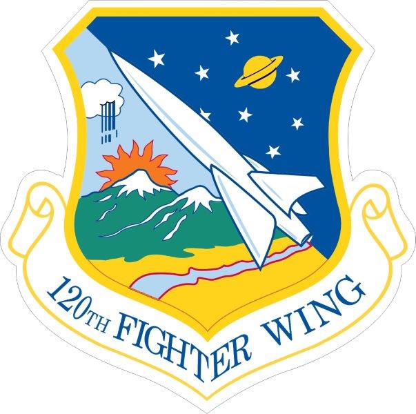 120th Fighter Wing Decal