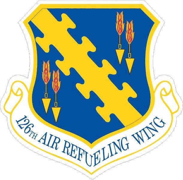 126th Air Refueling Wing Decal