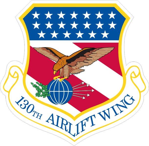 130th Airlift Wing Decal