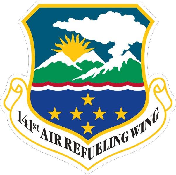 141st Air Refueling Wing Decal