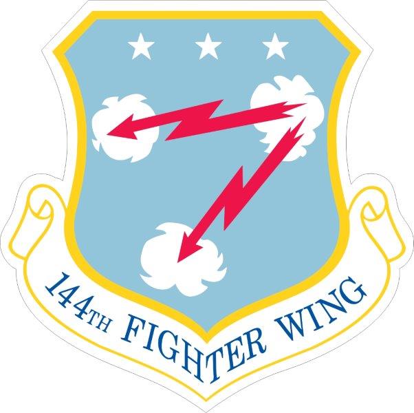 144th Figher Wing Decal