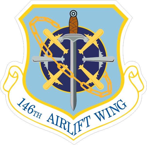 146th Airlift Wing Decal