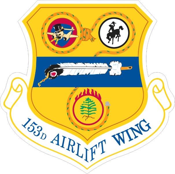 153d Airlift Wing Decal