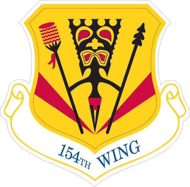 154th Wing Decal