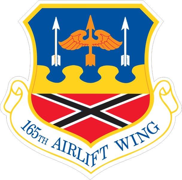 165th Airlift Wing Decal