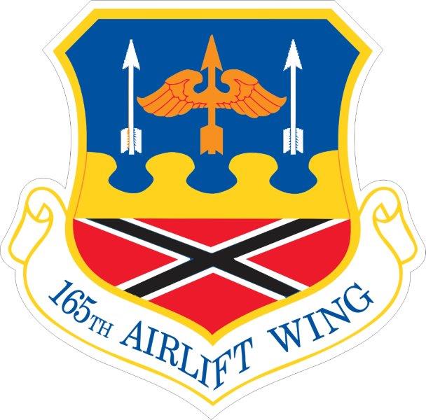 165th Airlift Wing Decal