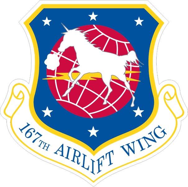 167th Airlift Wing Decal