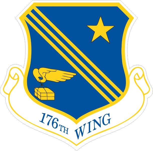 176th Wing Decal