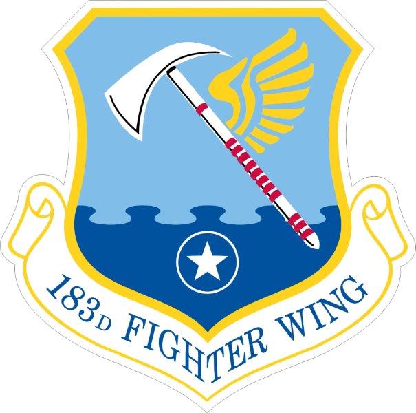 183d Fighter Wing Decal