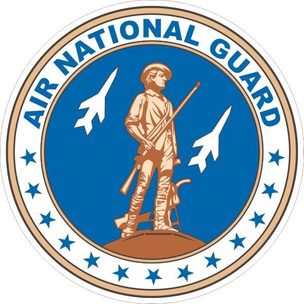 Air National Guard Seal Decal