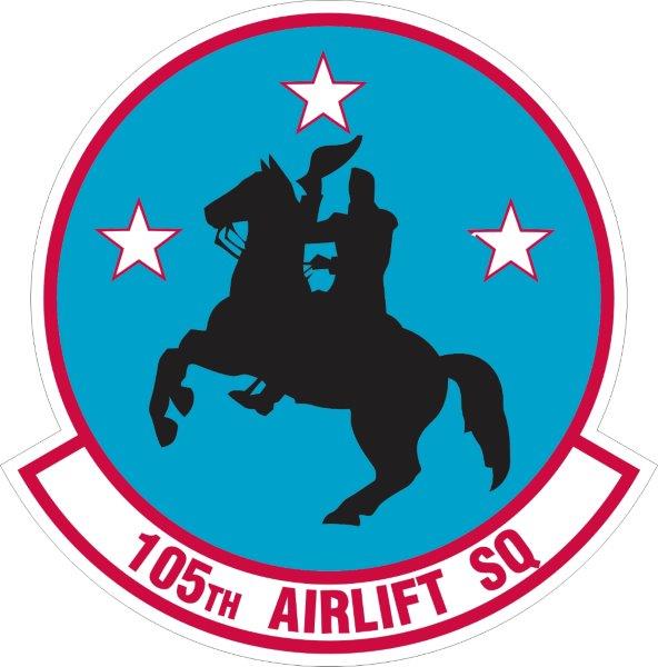 105th Airlift Squad Decal