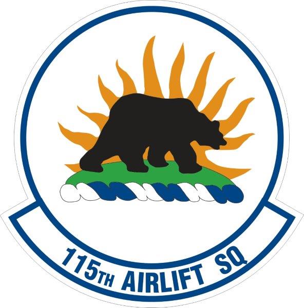 115th Airlift Squad Decal