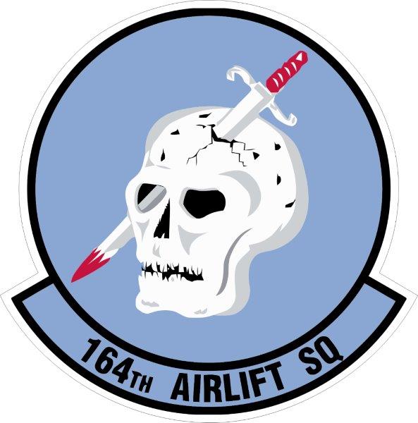 164th Airlift Squad Decal
