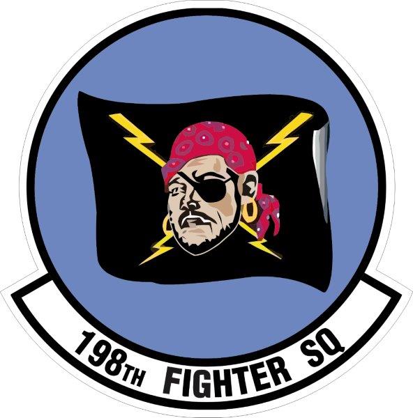 198th Fighter Squad Decal