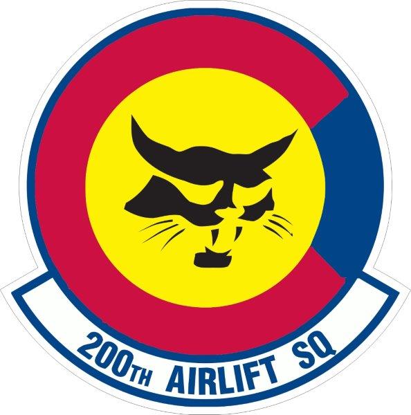 200th Airlift Squad Decal