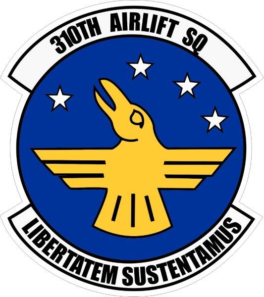 310 Airlift Squad Decal