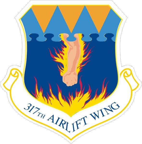 317th Airlift Wing Decal