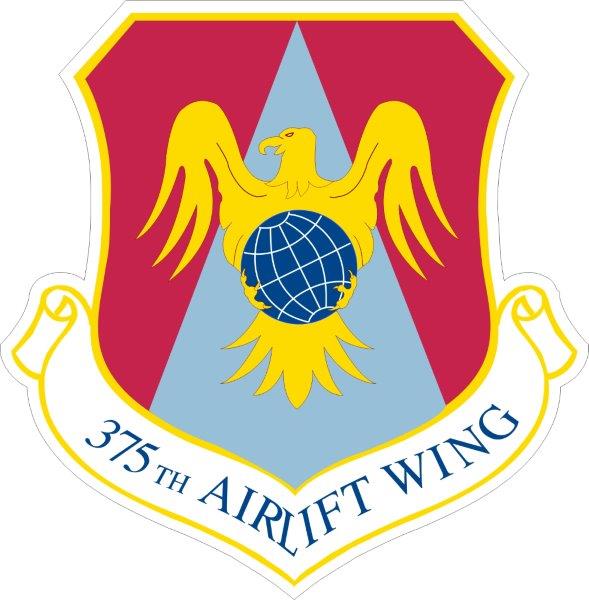 375th Airlift Wing Decal
